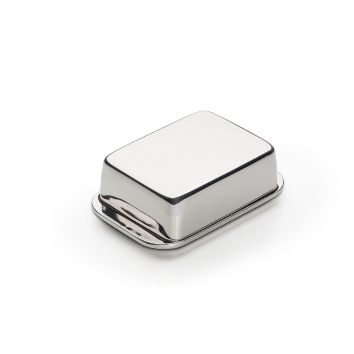 Máslenka z nerezové oceli, dvouplášťová