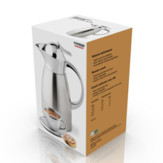 Izolovaná konvice z nerezové oceli o objemu 1,1 l