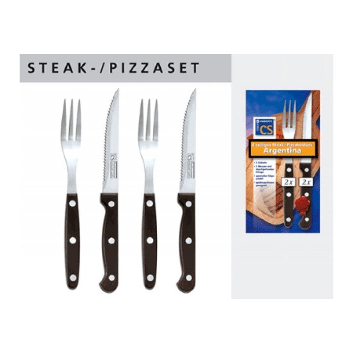Set příborů na steaky/pizzu Argentina