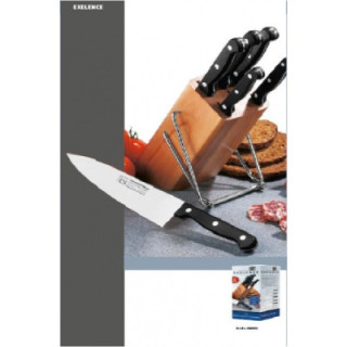 Excelence sada nožů v dřevěném bloku