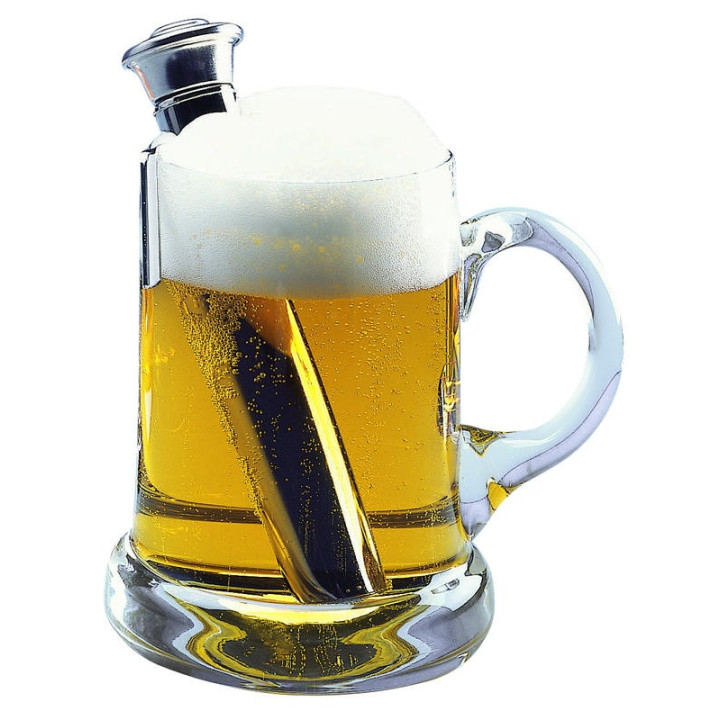 Ohřívač piva se stojánkem