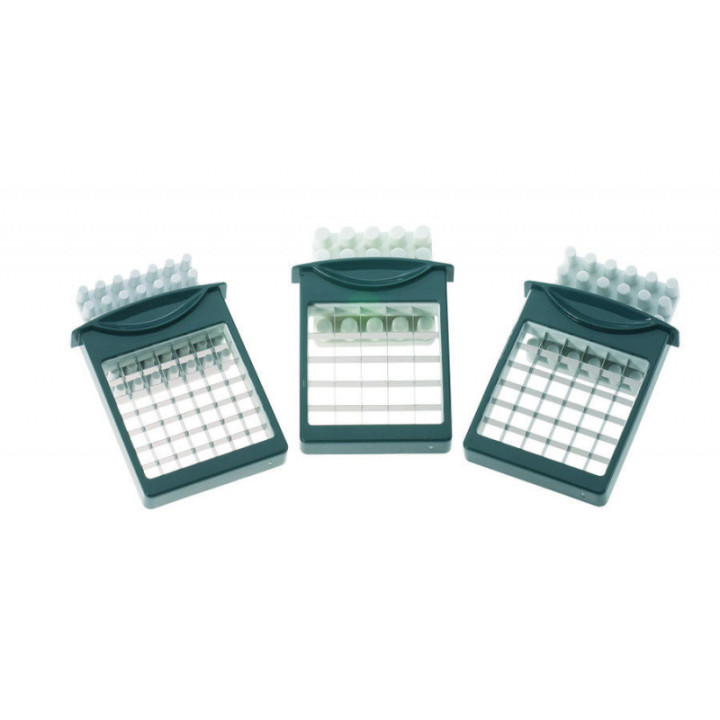 Kráječ na hranolky plastový s nerezovými čepelemi