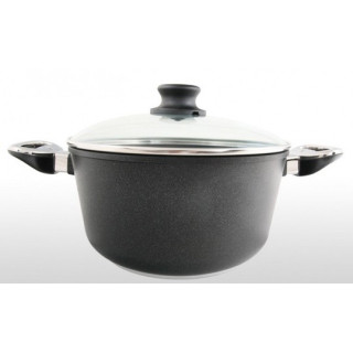 Baf Indukční hrnec 20cm se skleněnou poklicí