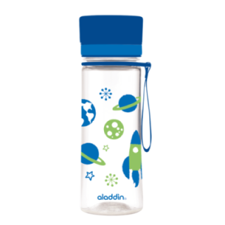 ALADDIN AVEO KIDS modrá s potiskem 350 ml