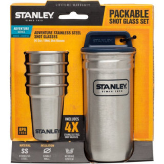 STANLEY Set 4 ks nerez panáků Adventure series v nerezovém pouzdře 2018