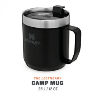 Termohrnek STANLEY Camp mug 350ml černý mat
