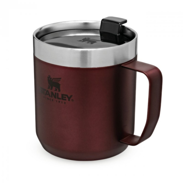 Termohrnek STANLEY Camp mug 350ml vínová