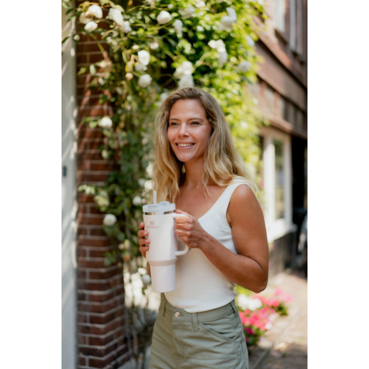 STANLEY Quencher H2.O FlowState Tumbler 1180 ml Rose Quartz