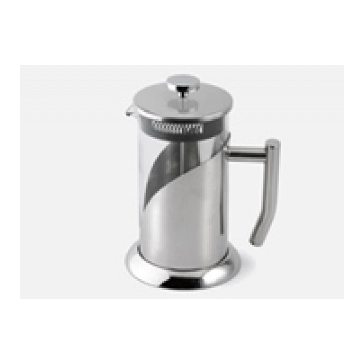 Termo kafetier z kombinace nerez oceli a skla