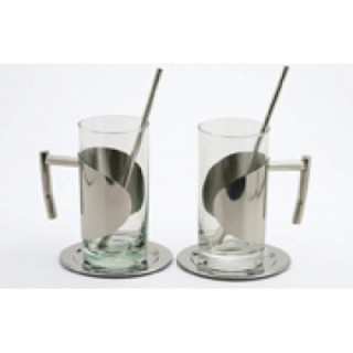 Sklenice na ledovou kávu