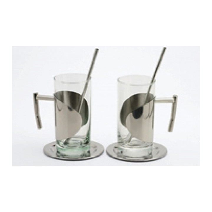 Sklenice na ledovou kávu