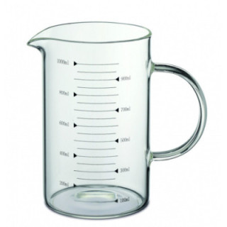 Skleněná odměrná nádoba 1 L
