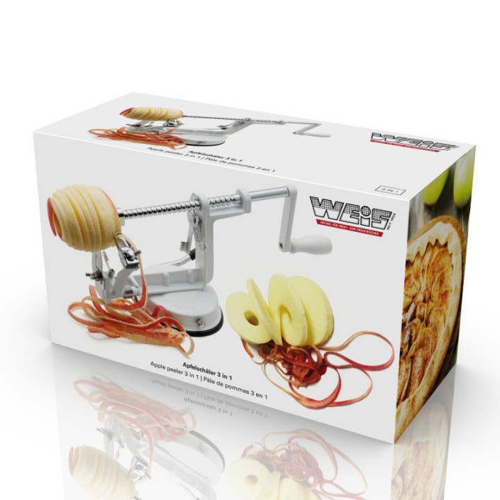 Loupač - plátkovač jablek -  bílý